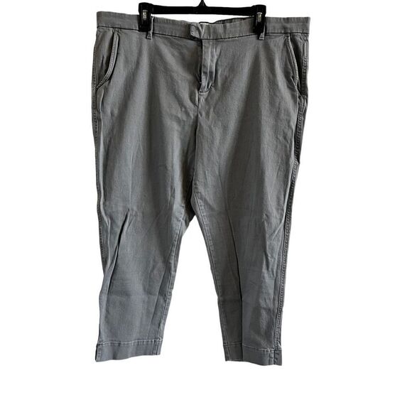 Gap slim crop pants gray size 20 - Picture 1 of 4